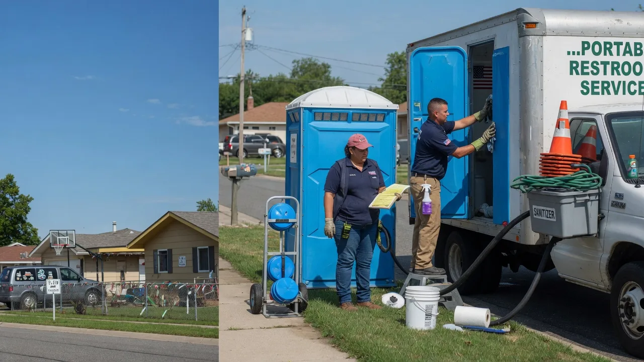 Portable Toilet Rental in Hildreth, NE near me